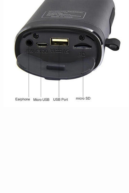 Bluetooth Speaker with 4400mAh Power Bank