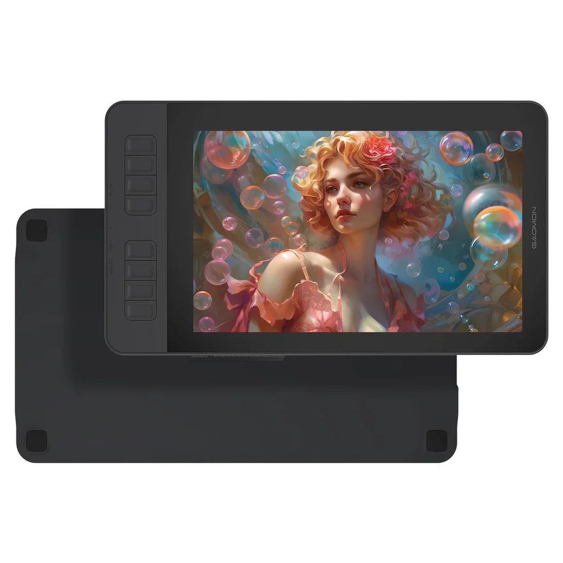 Professional Graphics Drawing Tablet with High-Resolution Display &amp; Pressure-Sensitive Stylus