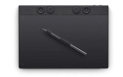 Professional Graphics Drawing Tablet with Customizable Dials & Pressure-Sensitive Pen